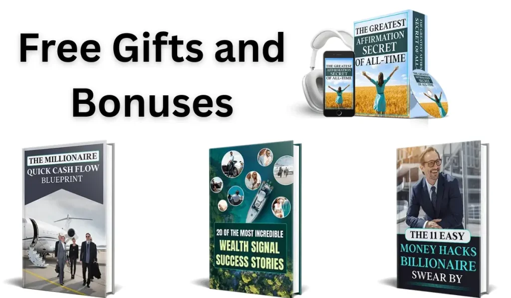 The Wealth Signal Free Gifts and Bonuses
